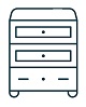 commode (petite) 