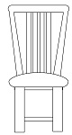 chaise de salle à manger 