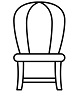 chaise de salle à manger 