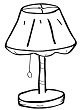 support de lampe 